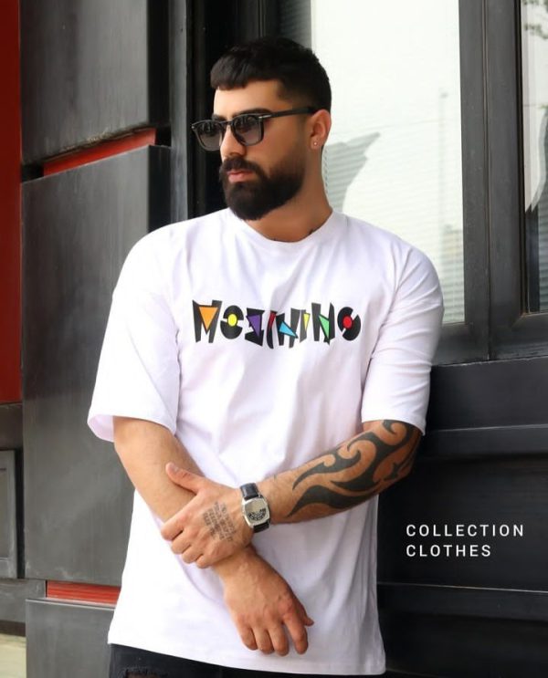 تیشرت طرح moschino