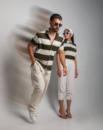 پیراهن طرح رینگر پارچه گرد بافت وارداتی - Image 5