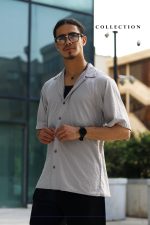 پیراهن پارچه مراکشی آستین 3 ربع - Image 3